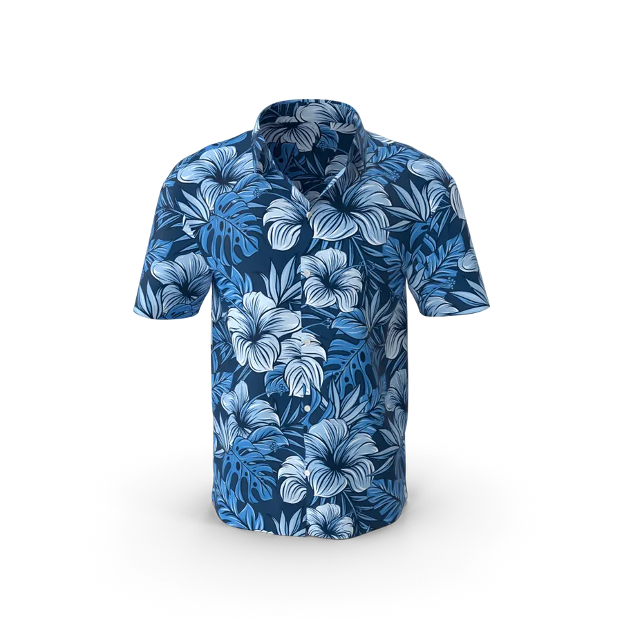Hibiscus Camp Shirt